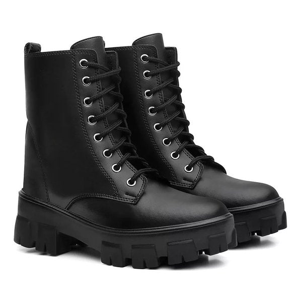 Coturno Feminino Tratorado Militar